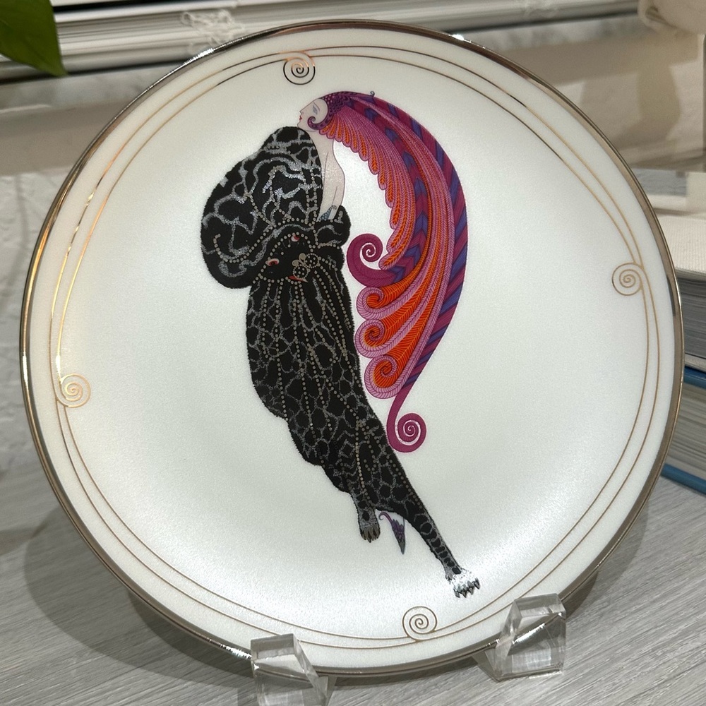 House of Erte Collector Plate